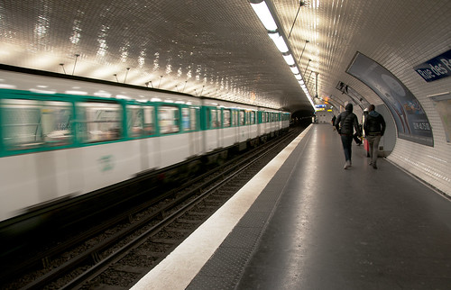 Paris Metro station - Rue de Boulets