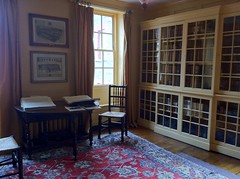 Dr. Johnson's house (library/bedroom)