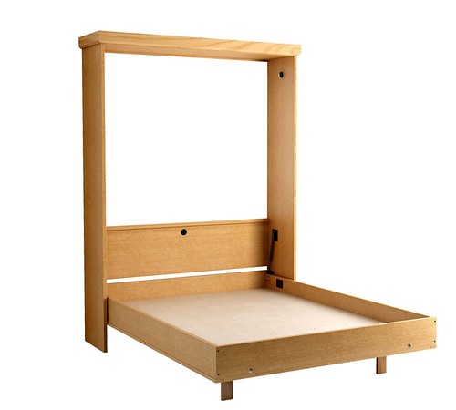 murphy-bed-revera-in-oak-honey-open_1 | by wallbedfactory-murphybeds