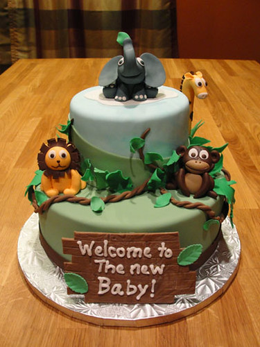 Baby Jungle Cake for Tiffany 5