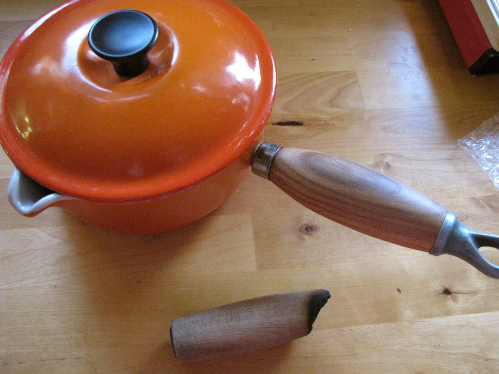 Replacing Le Creuset handle: 5, I ordered a replacement han…