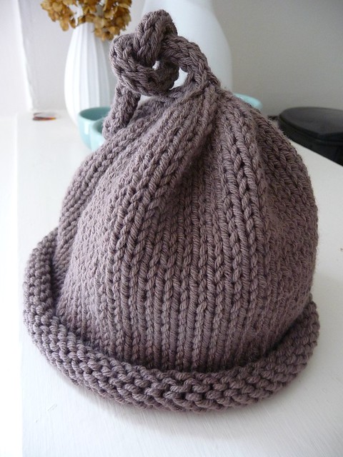 Finished Object: Umbilical Cord Hat