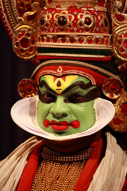 Kathakali dancer,Kochi,Kerala,India