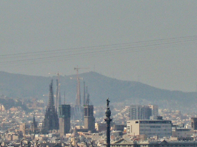 Barcelona from the ship