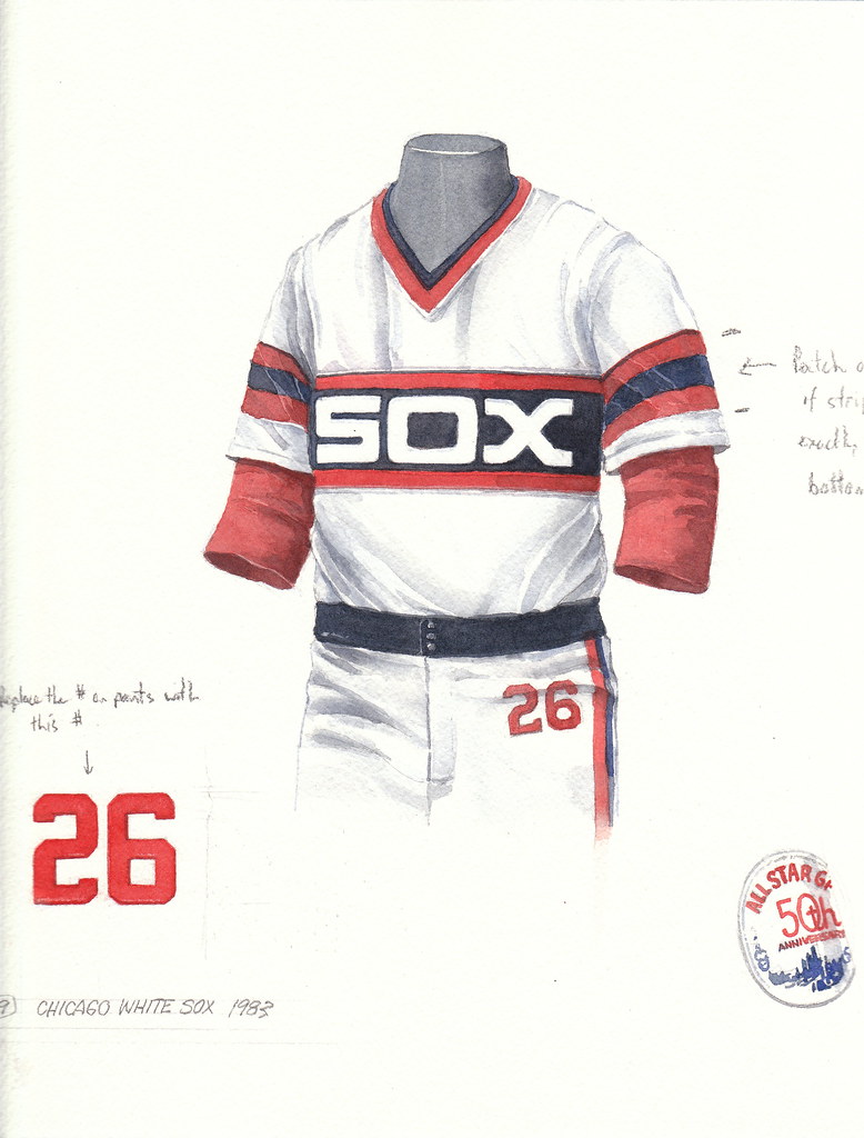 1983 white sox jersey
