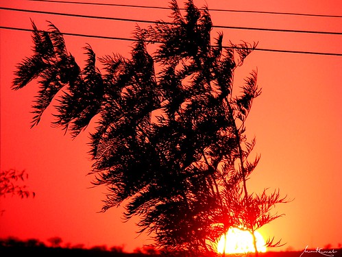 sunset red sky evening pune colorfulsky bavdhan