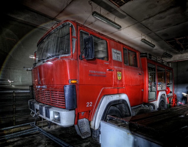 Its allways good to have a Fire Truck inside the Shed!