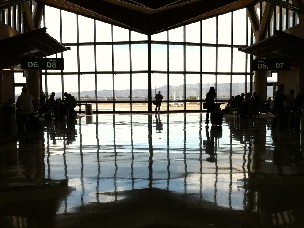Into the Airport Light