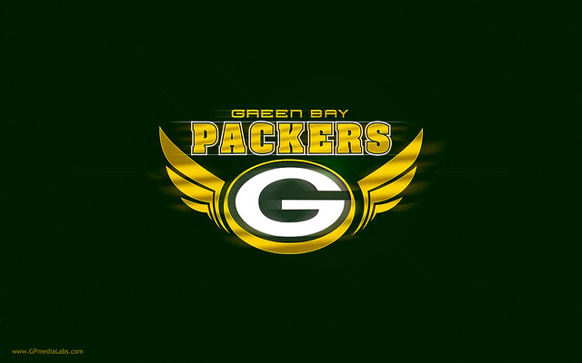 Green Bay Packers Wallpaper - G Logo with Wings