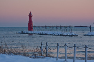 Snow and Lighthouse