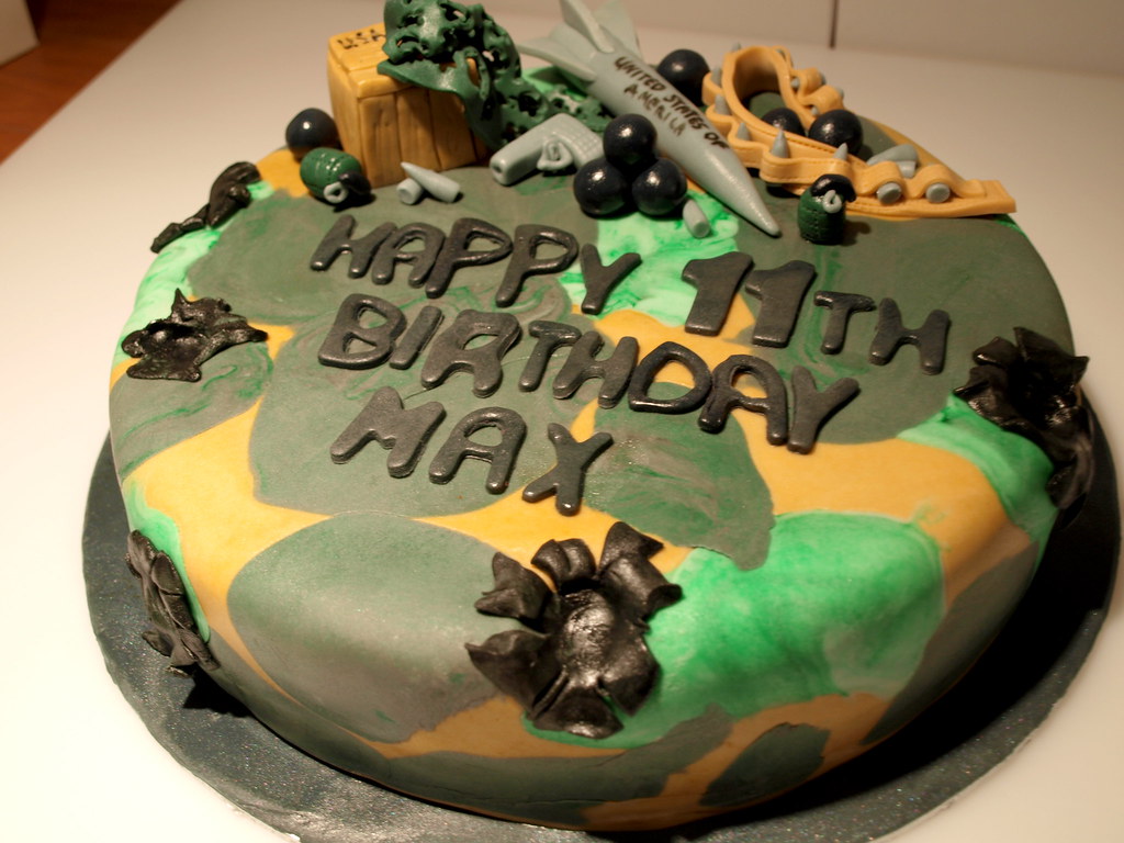 Army cake.