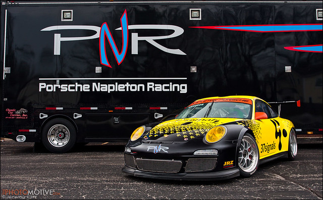Team PNR/37signals IMSA Porsche GT3 Cup Car