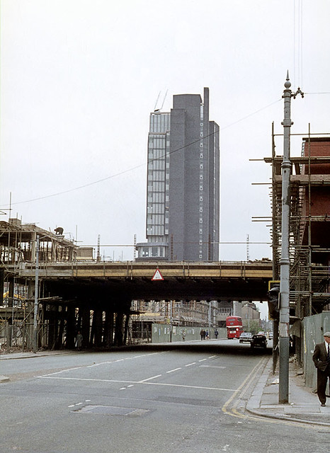 Building the Precinct Centre, 1969