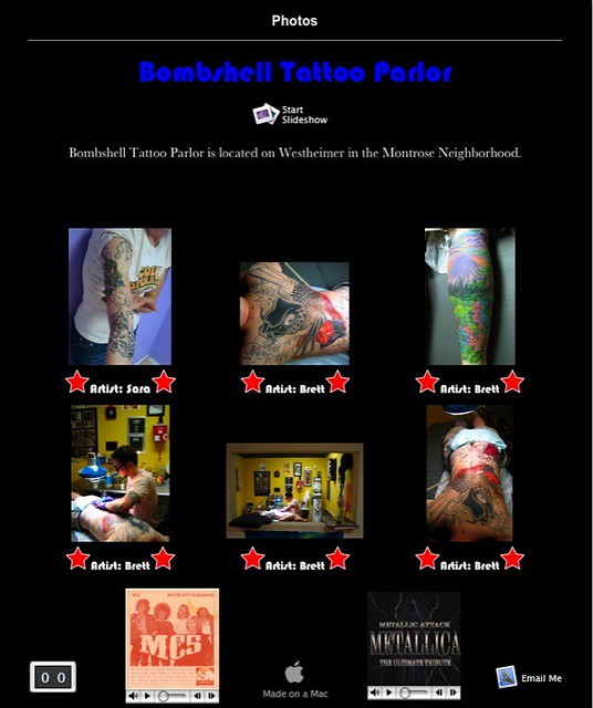 Bombshell Tattoo Parlor