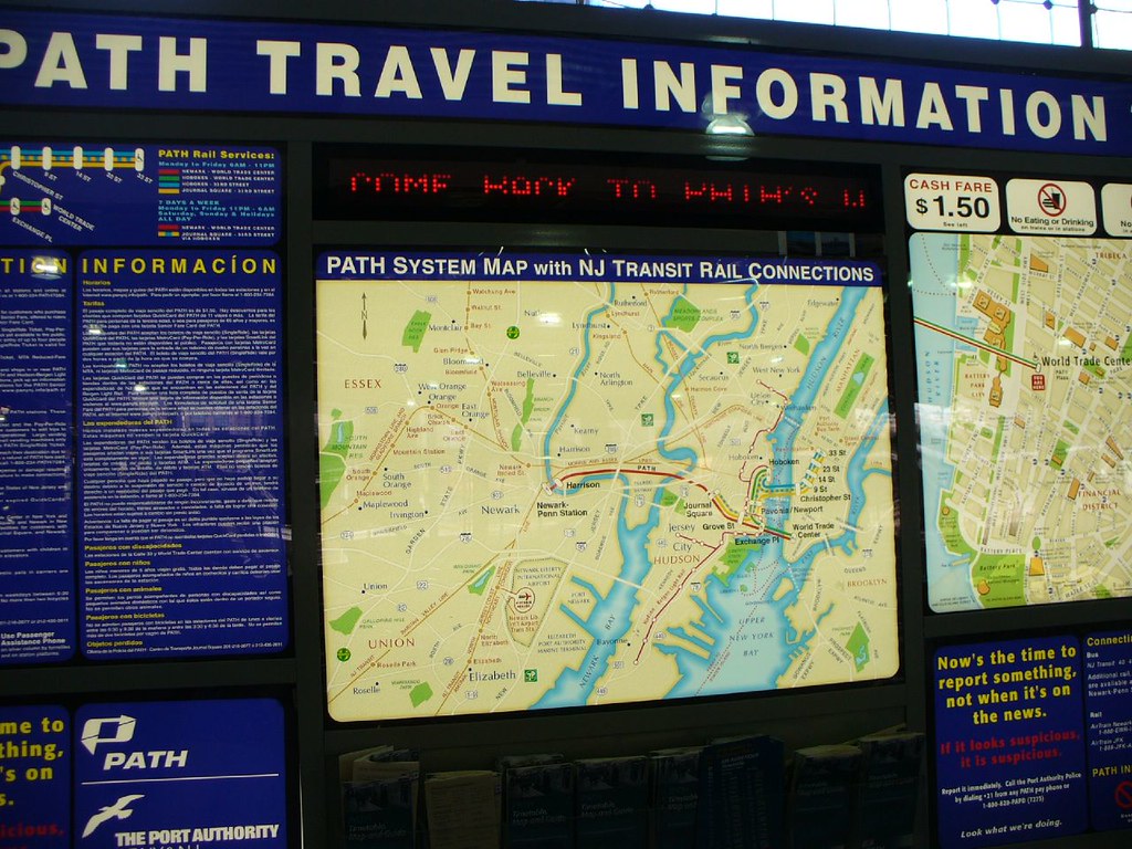 Nj Path System Map PATH to NJ | shihwy1 | Flickr