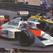 1989 Monaco GP Alain Prost McLaren MP4-5 Thierry Boutsen Williams FW12C.jpg