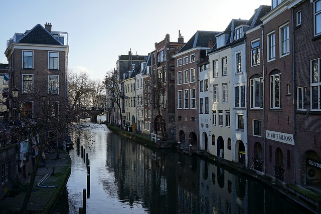 Oude Gracht (Utrecht) in December