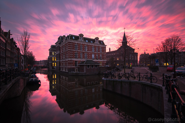Pink Sunset II - Amsterdam, The Netherlands