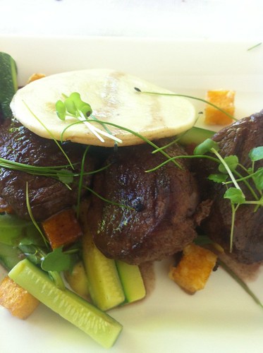 Kudu Steak @ Bodega Restaurant (Dornier Wines)