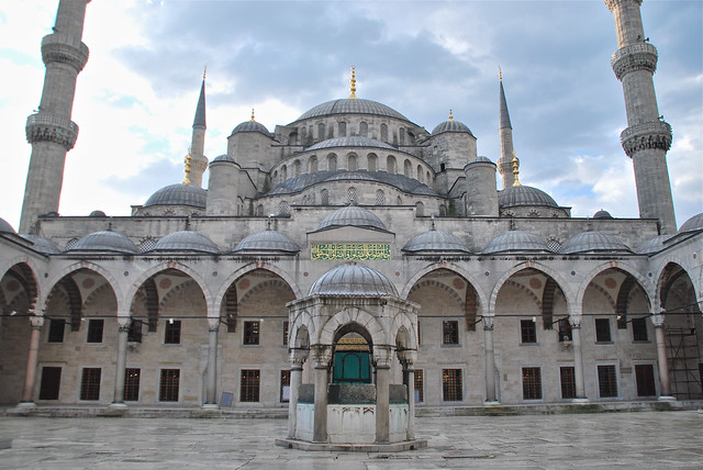 West Facade, Blue Mosque, istanbul