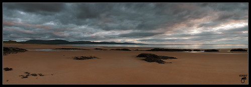 ocean uk sea panorama beach sunrise dawn coast scotland northsea sutherland canonef1740mmf4lusm dornoch embo morayfirth dornochfirth eos400d
