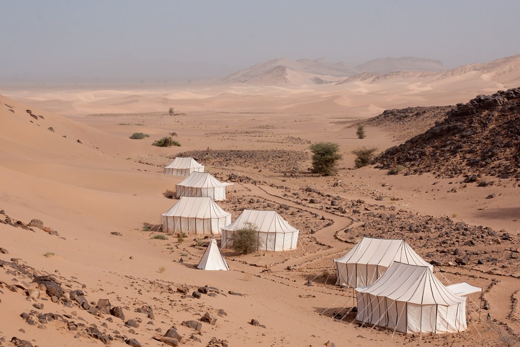 Camp du Désert (Camps Nomades), Djebel Sagho, Maroc (Morocco)