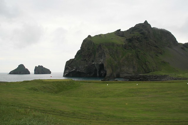 Isla de Heimaey en Vestmannæyjar