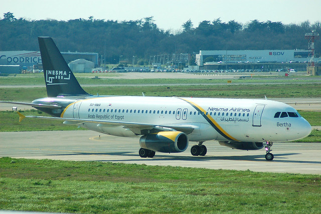 SU-NMA Airbus A320-232 Nesma Airlines