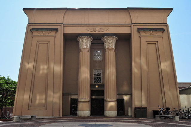 VCU Egyptian Building, West Face