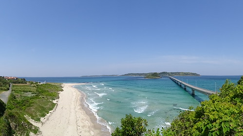 角島大橋 by inazakira, 2014-05-04-07 North KYUSYU bullet touring.
2014-05-06 Viewing TSUNOSHIMA bridge.