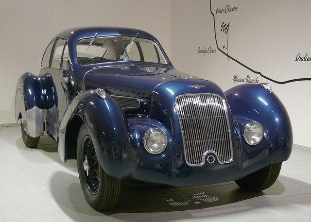Lagonda Lancefield Le mans Coupe 1939 blue vr