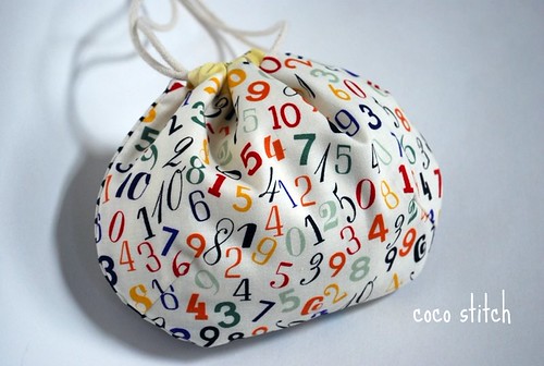 shell pouch - black | by coco stitch