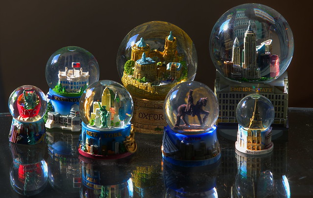 All around the World - Reflections in Globes and Mirrors