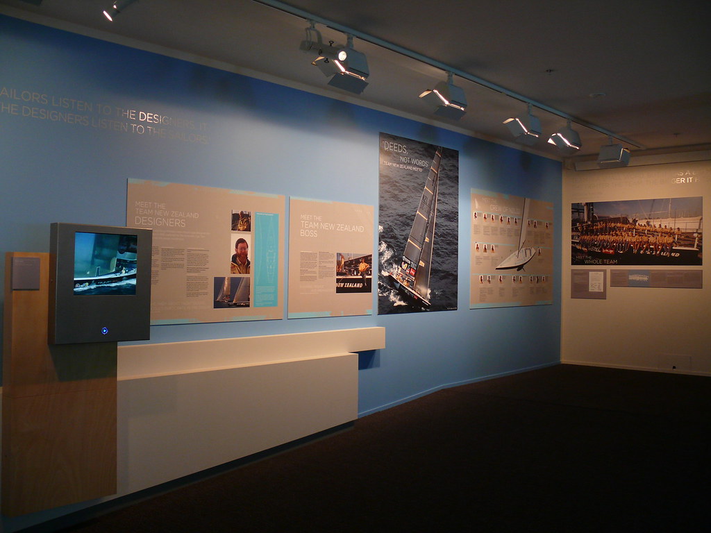 Team New Zealand | Voyager New Zealand Maritime Museum Blue … | Flickr