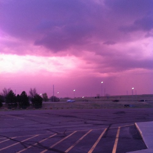 Storms to the southeast at sunset. No filter! :) by asaff1402, square squareformat iphoneography instagramapp uploaded:by=instagram foursquare:venue=9148271