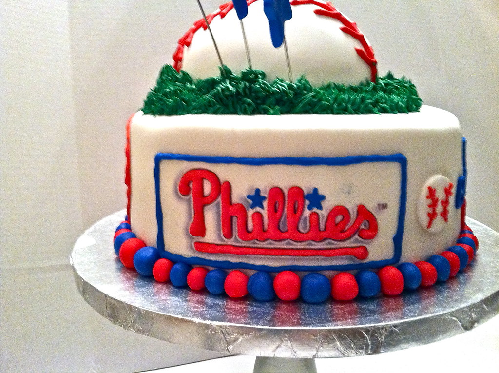 Philadelphia Phillies Birthday Cake for Boy's Birthday