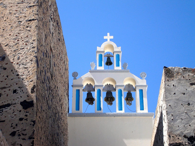 A greek bell-tower