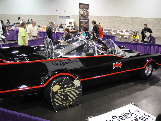 Wizard World Anaheim 2011 - classic 60's Batmobile