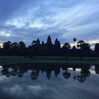 Sunrise...#194/365 #2015/365 #365 #Cambodia #SiemReap #SEA #AngkorWat #temple #watwednesday #travel #livinglife #vacation | by mmreesescott