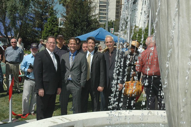 Sal Guarriello Veterans' Memorial Water Feature Dedication