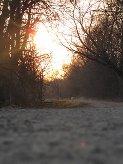 Wabash Trace at Sunset, Shenandoah, Iowa