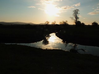 Rivers Brock and Wyre at dawn