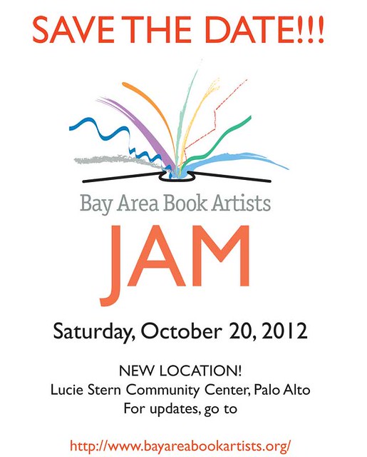 Book Arts Jam, Palo Alto, October 20, 2012
