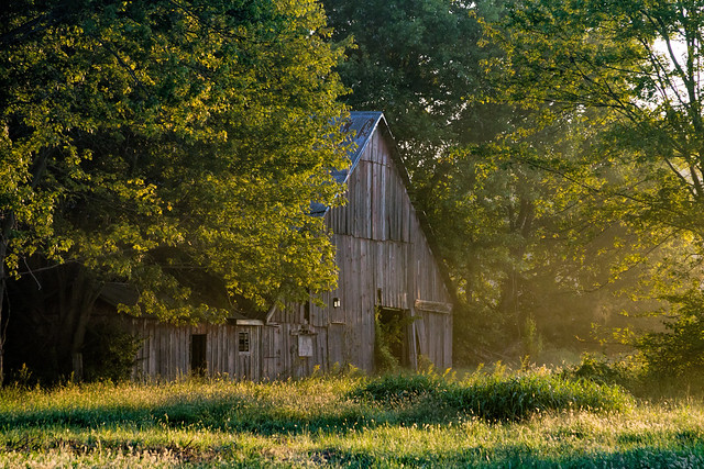 Barn at the Golden Hour (Explored Sep 29, 2016 #246)