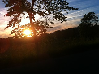 Sunset in Tyler County, WV
