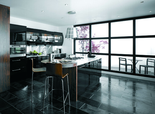 Avant Black Kitchen | by larkandlarks