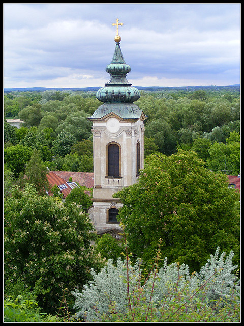 Tower of Preobrazsenszka Serbian Orthodox Church, Szentendre