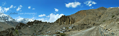 panorama photography 180 monastery kaza cognizant spitivalley dhankar
