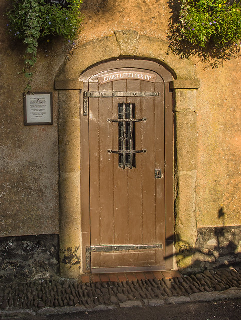 The old town lockup in Watchet, Somerset