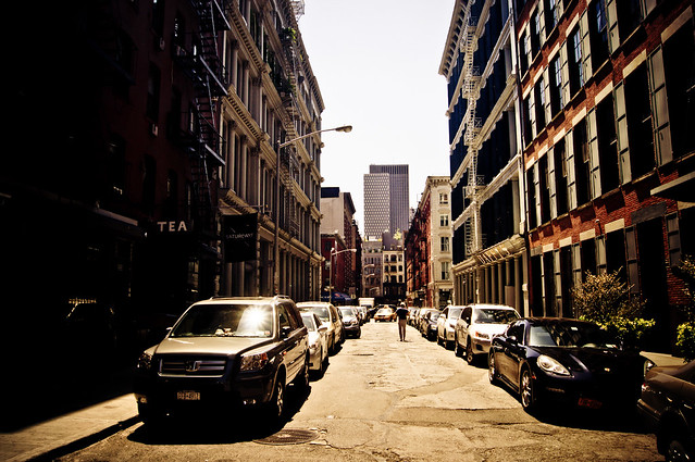 Urban Mirages - Soho Street - New York City
